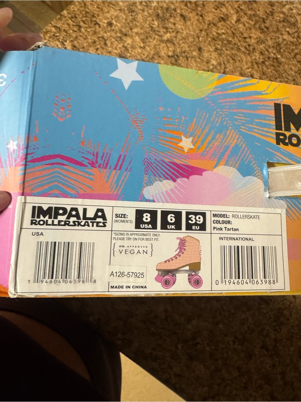Impala Women's Retro Roller Skates - Purple - Picture 2 of 6